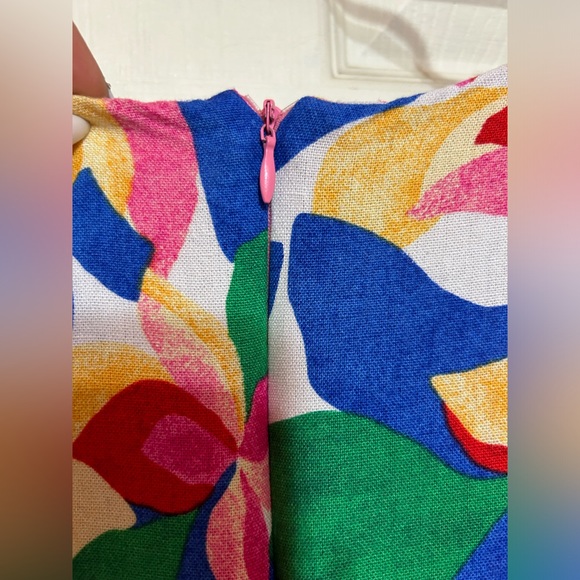 Jumpsuit Ann Miller rayon/linen size 30 USA M - Picture 8 of 10